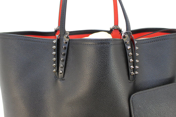 CHRISTIAN LOUBOUTIN Tote Bag - Cabata Studded Leather Bag - on sale
