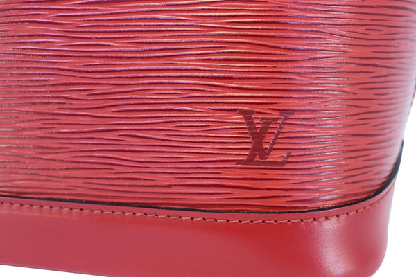 Louis vuitton Used Handbag Epi Leather Red Alma PM 