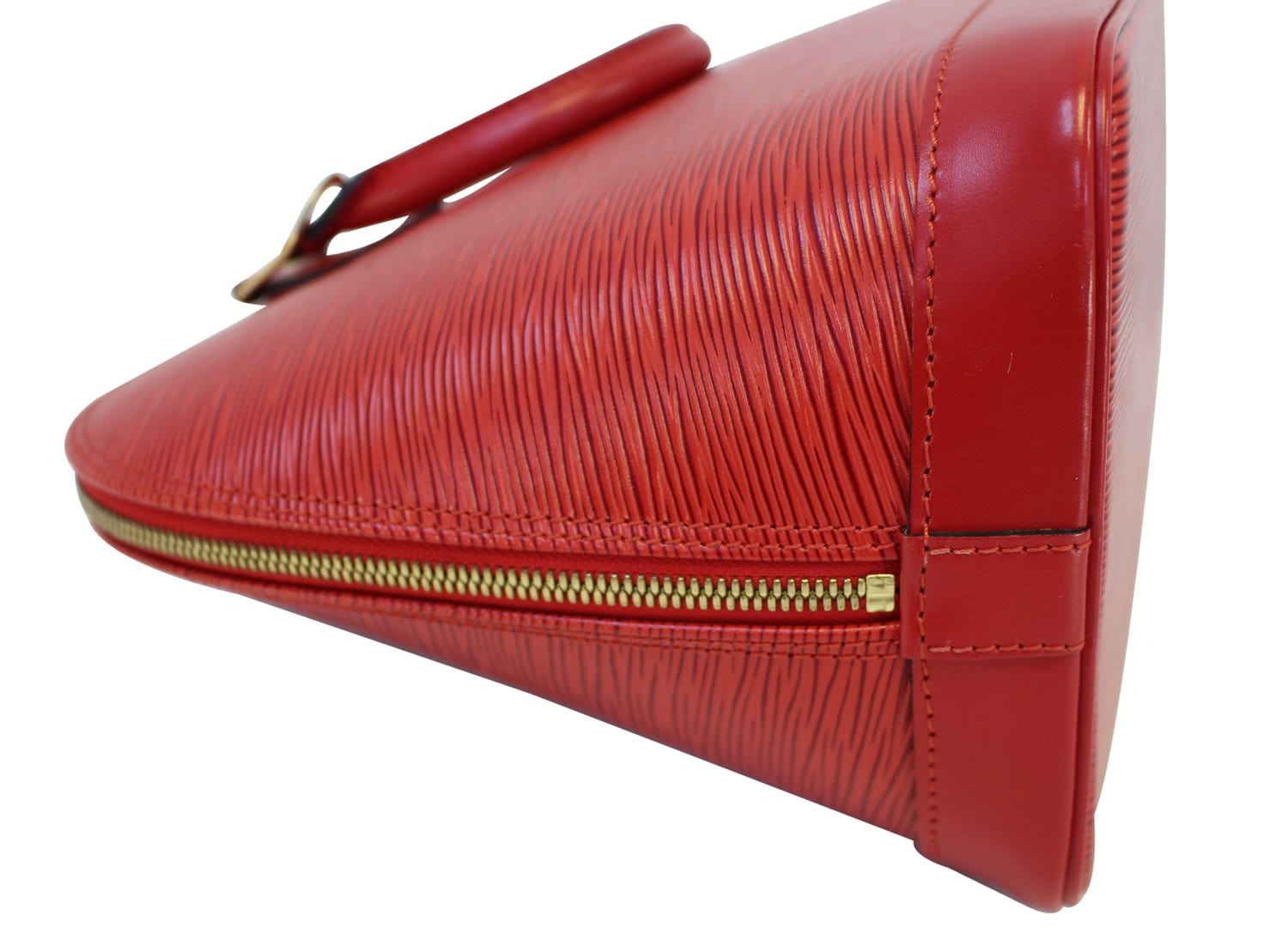 Sold at Auction: Louis Vuitton, Louis Vuitton Cassis Epi Leather Alma PM  Satchel