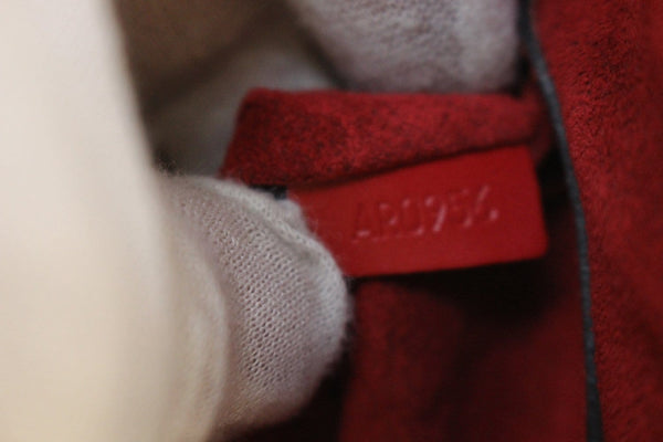 Louis vuitton Used Handbag Epi Leather Red Alma PM