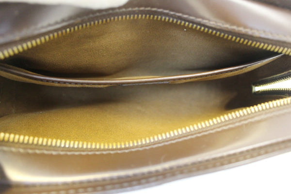 LOUIS VUITTON Damier Ebene Saint Louis Pochette Clutch Bag 