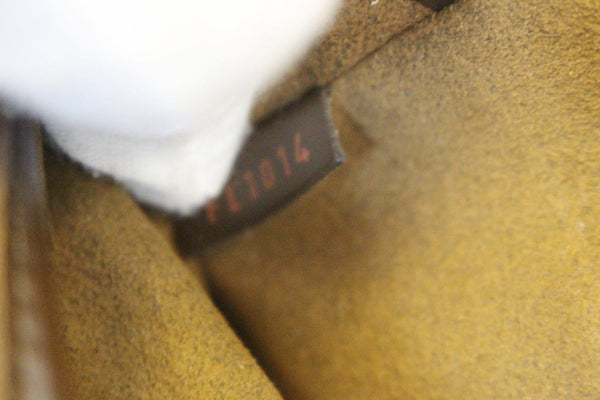 LOUIS VUITTON Damier Ebene Saint Louis Pochette Clutch Bag 