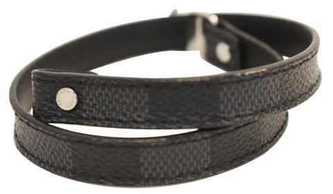 LOUIS VUITTON Damier Graphite Canvas Snap It Bracelet - Sale