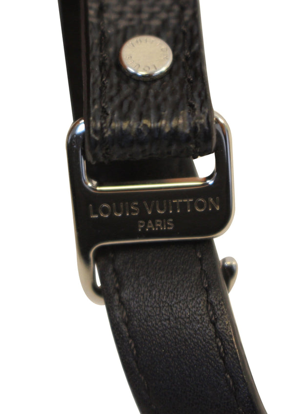 LOUIS VUITTON Damier Graphite Canvas Snap It Bracelet - Sale