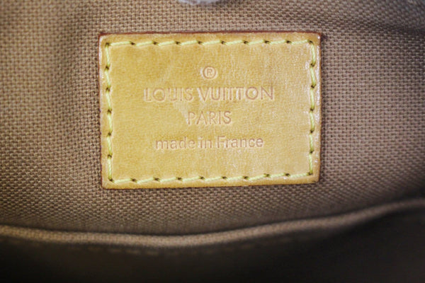 LOUIS VUITTON Monogram Canvas Pochette Valmy Shoulder Crossbody Bag