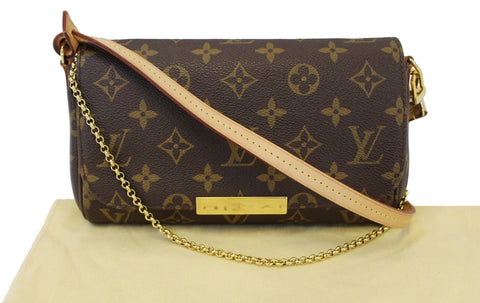 LOUIS VUITTON Monogram Canvas Favorite PM  Crossbody Bag