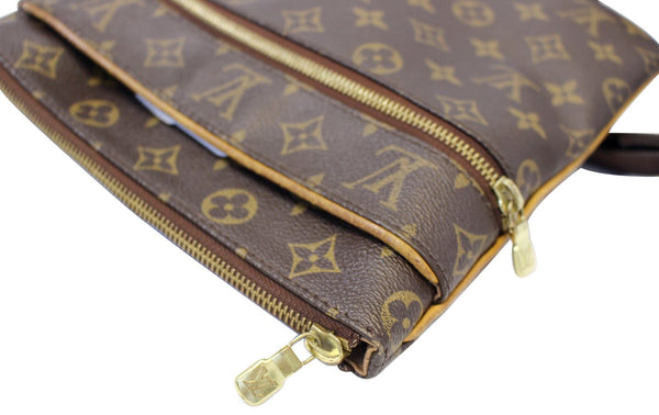 LOUIS VUITTON Monogram Canvas Pochette Valmy Shoulder Crossbody Bag