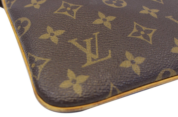 LOUIS VUITTON Monogram Canvas Pochette Valmy Shoulder Crossbody Bag