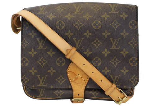 LOUIS VUITTON Monogram Canvas Cartouchiere GM Messenger Bag