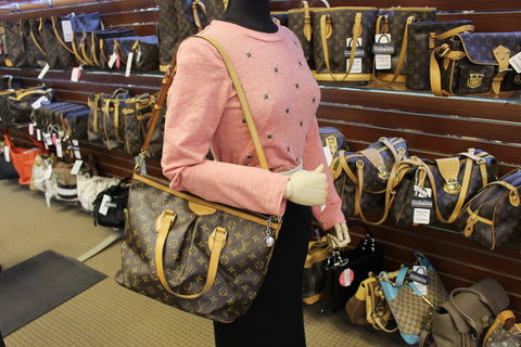 LOUIS VUITTON Monogram Palermo PM Tote Shoulder Bag