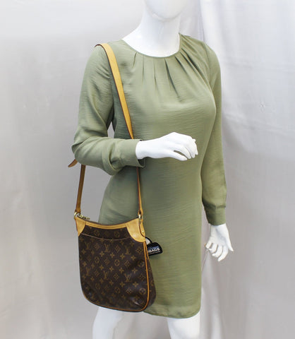LOUIS VUITTON Monogram Odeon PM Shoulder Bag