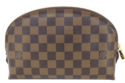 LOUIS VUITTON Damier Ebene Cosmetic GM Pouch Case
