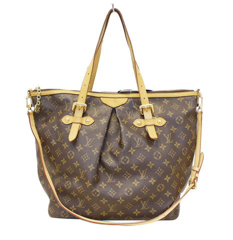 LOUIS VUITTON Monogram Canvas Palermo GM Tote Shoulder Bag