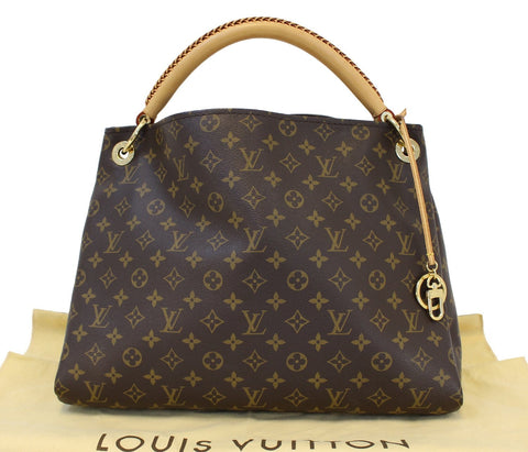 LOUIS VUITTON Monogram Canvas Artsy MM Hobo Shoulder Bag
