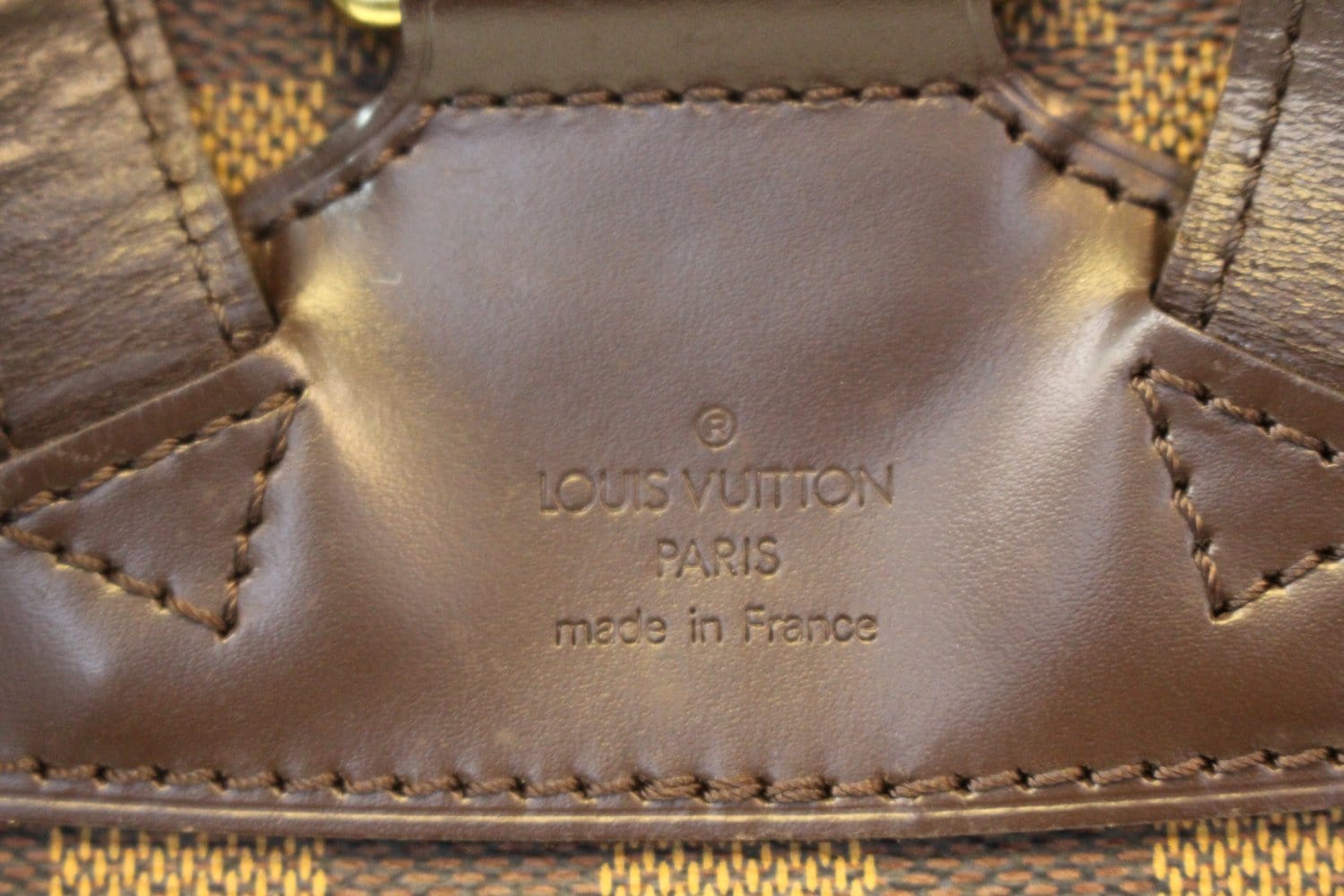 Louis Vuitton Damier Ebene Montsouris Backpack MM - Brown
