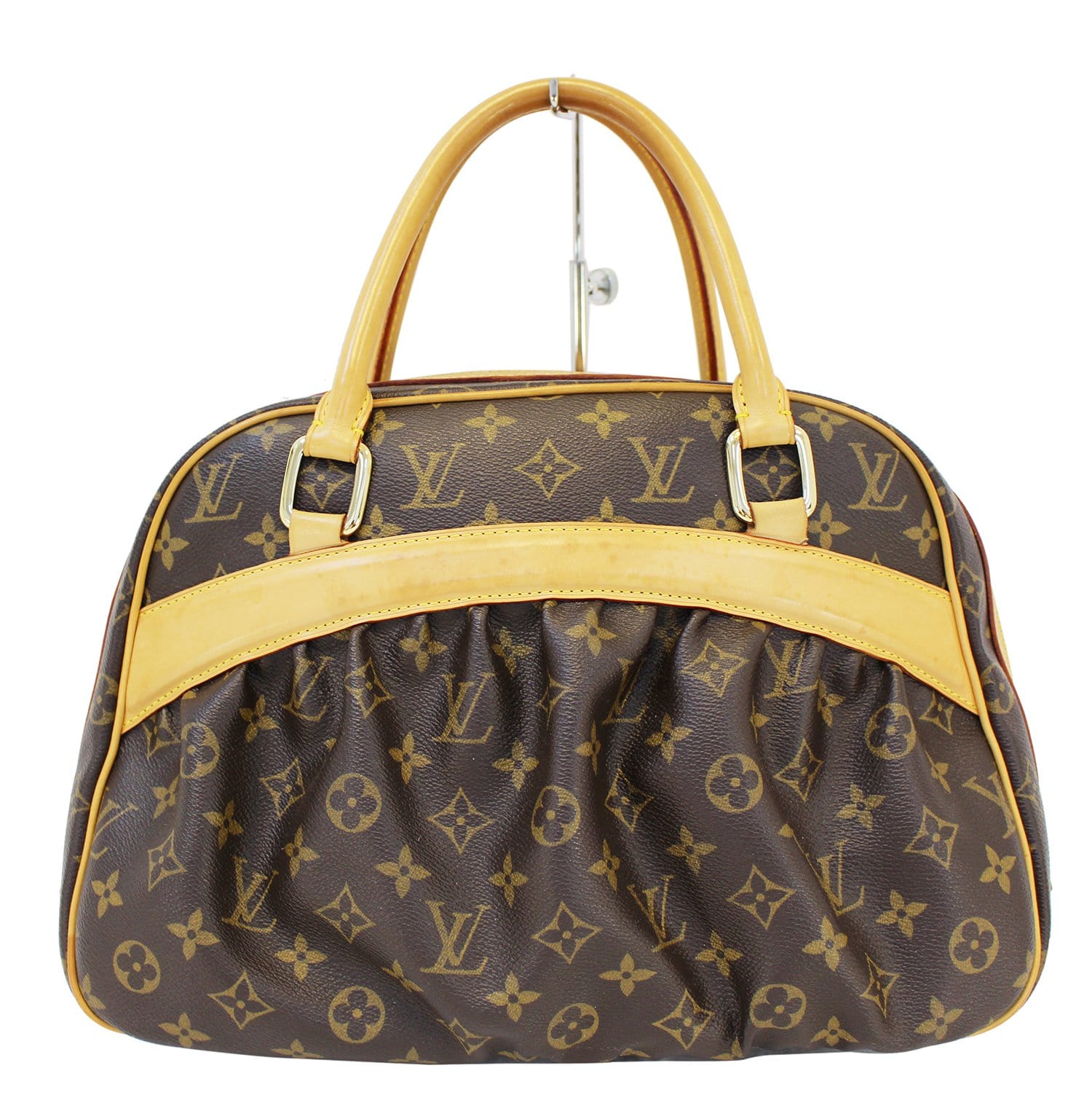 Louis Vuitton Monogram Canvas Neverfull BB Handbag with Gold Color Har –  EliteLaza