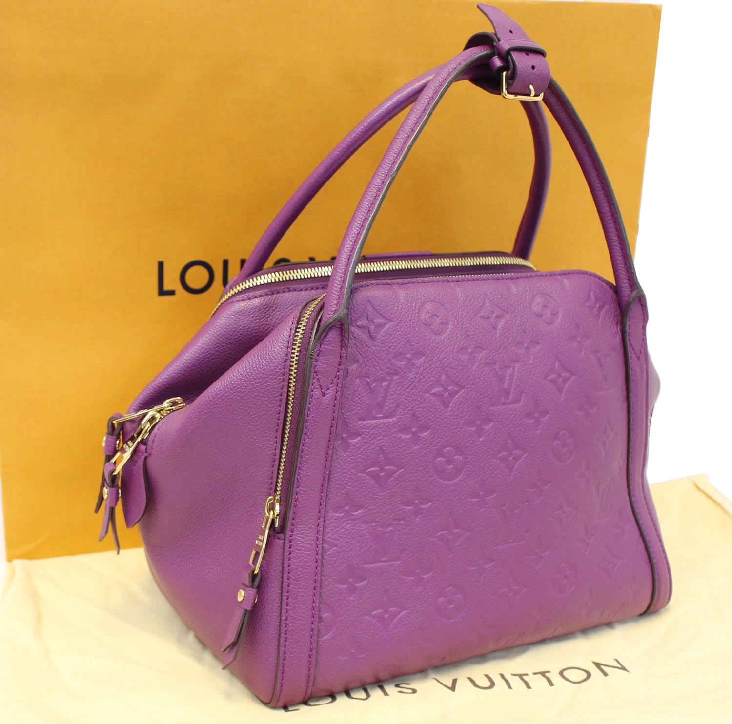 Louis Vuitton Purple Monogram Empreinte Artsy MM QJB073EHUA042