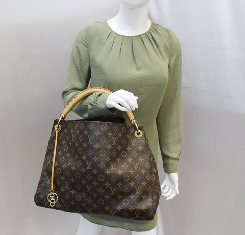LOUIS VUITTON Artsy MM Monogram Canvas Handbag