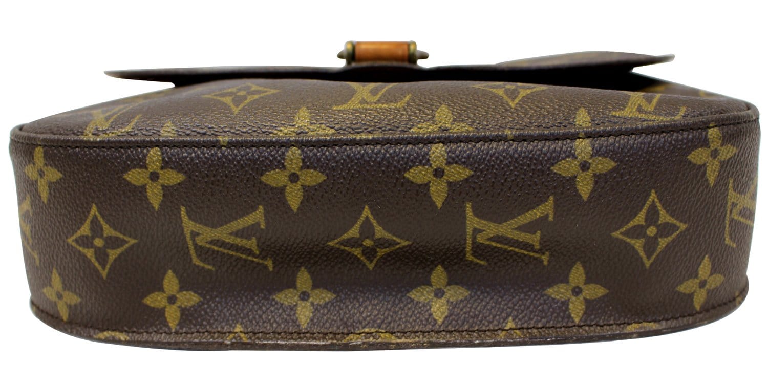 Handbags Louis Vuitton Louis Vuitton Monogram Saint Cloud PM Shoulder Bag M51244 LV Auth am343BA