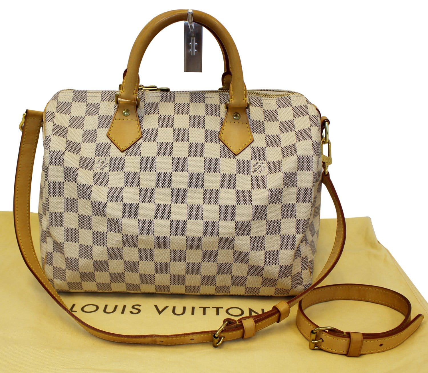 Louis Vuitton Damier Azur Speedy 30 Bandouliere at Jill's Consignment