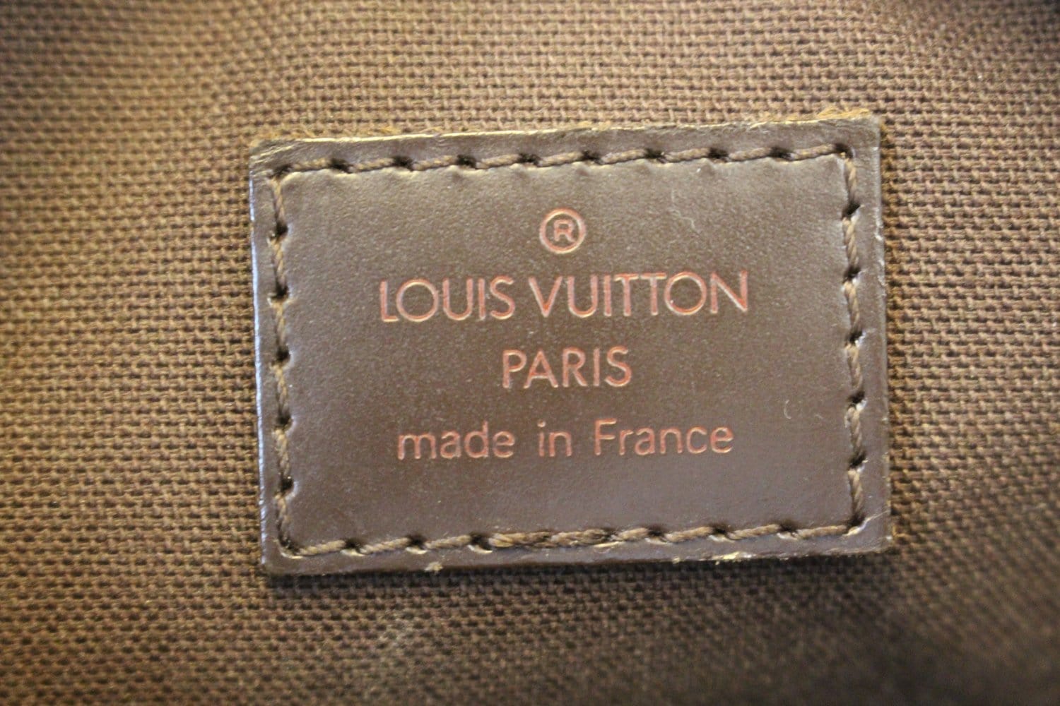 Louis Vuitton Olav Pm Damier Ébène Canvas