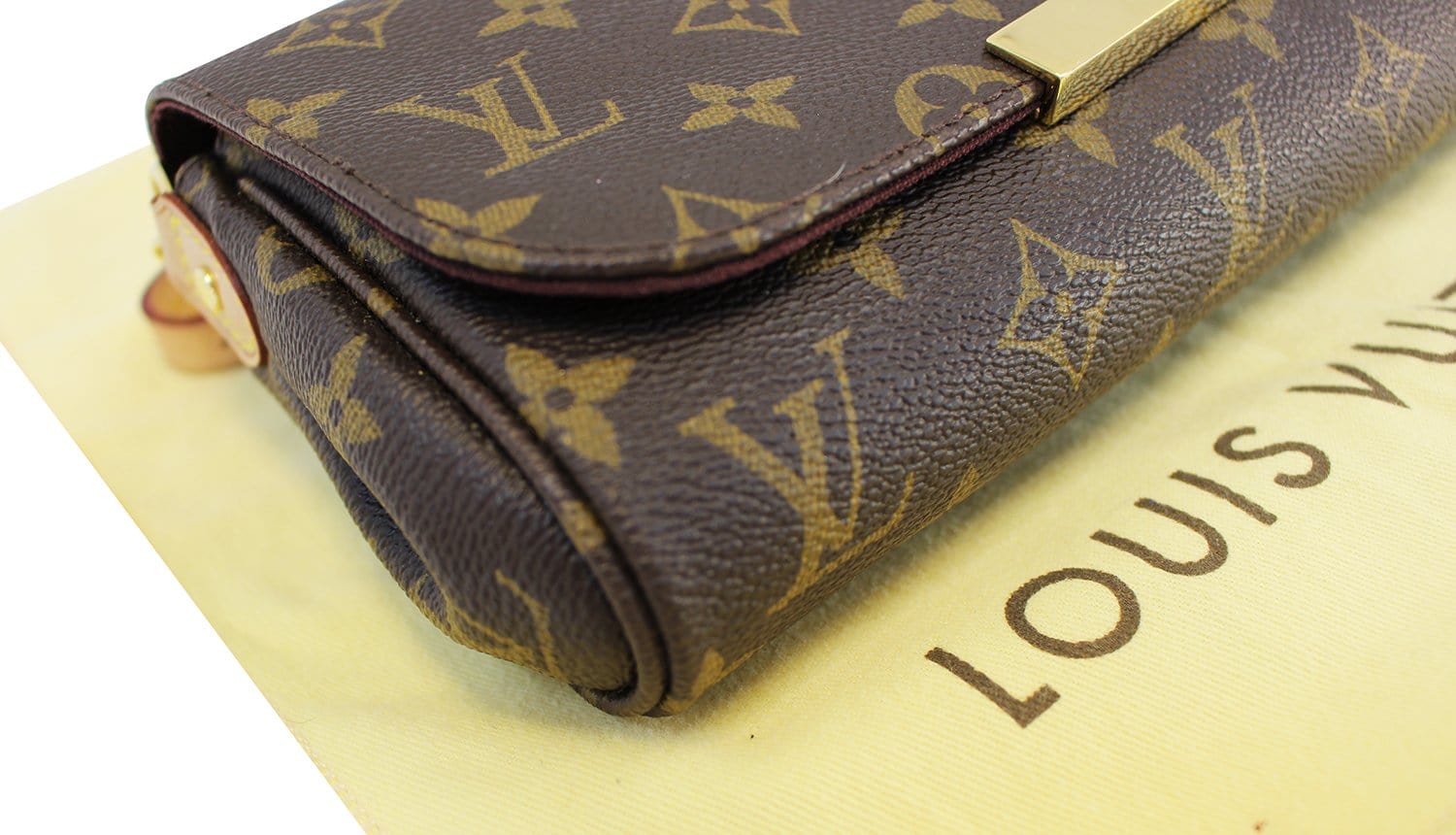 HER Authentic - Literally used no more than 5x. Super light patina &  perfect crossbody. Louis Vuitton Monogram Montaigne BB is on our website  for $1,800. Current retail is $2,490+tax. Insane price