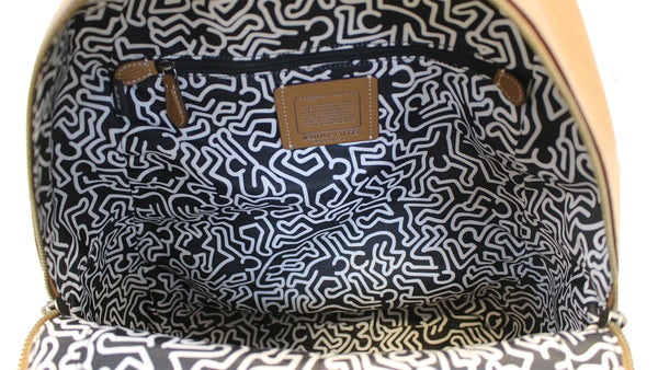 COACH X Keith Haring Heart Charlie Backpack F11775