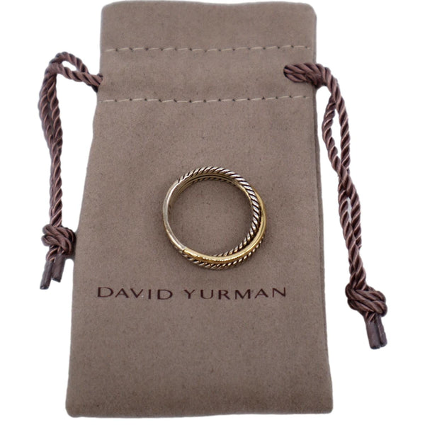 DAVID YURMAN Sterling Silver Crossover Ring