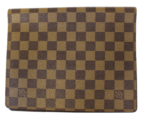 LOUIS VUITTON Damier Ebene Agenda Bureau Note Cover - Sale