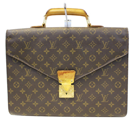 LOUIS VUITTON Monogram Canvas Serviette Conseiller Briefcase Bag - Sale