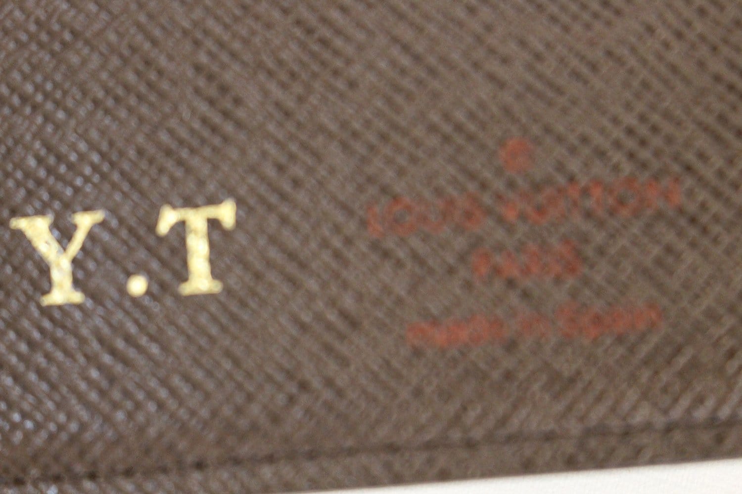 Louis Vuitton Damier Ebene Portefeuille Marco Men's Bifold Wallet 871384