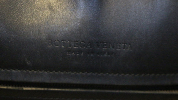 BOTTEGA VENETA Leather with Intrecciato Detail Medium Hobo