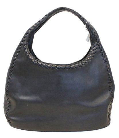 BOTTEGA VENETA Leather with Intrecciato Detail Medium Hobo