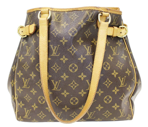 LOUIS VUITTON Used Shoulder Bag Monogram Batignolles Vertical