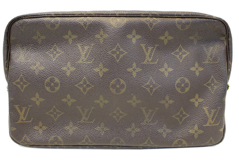 LOUIS VUITTON Monogram Canvas Trousse Toilette 28 Clutch
