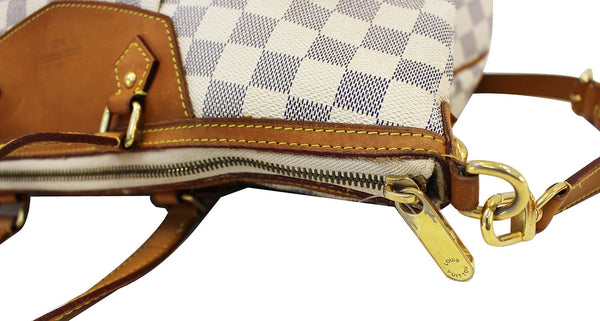 LOUIS VUITTON Siracusa GM Damier Azur  Shoulder Handbag