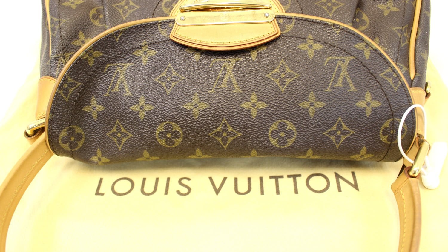 Authentic Louis Vuitton Beverly Monogram Canvas Bag