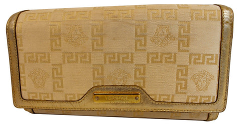 VERSACE Canvas Wallet