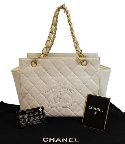 CHANEL Lamb Skin Chain Shoulder Bag