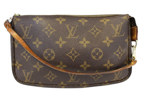 LOUIS VUITTON Monogram Canvas Pochette Accessoires Pouch