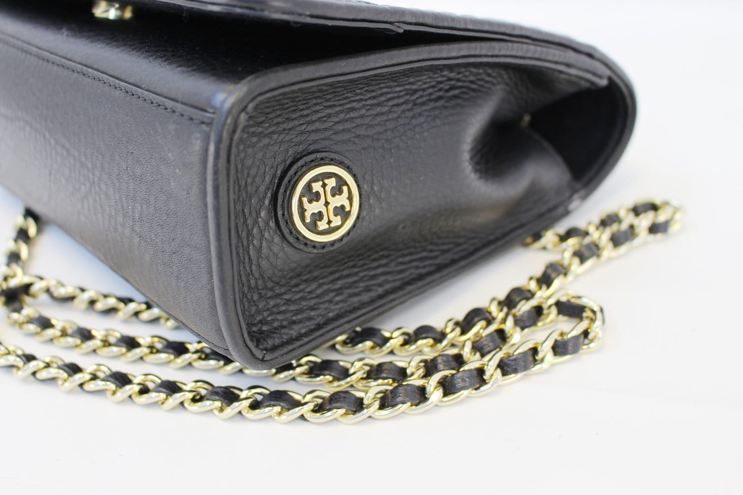 Tory Burch Bags | New! Tory Burch Black Quilted Backpack | Color: Black/Gold | Size: Os | Chenlan's Closet