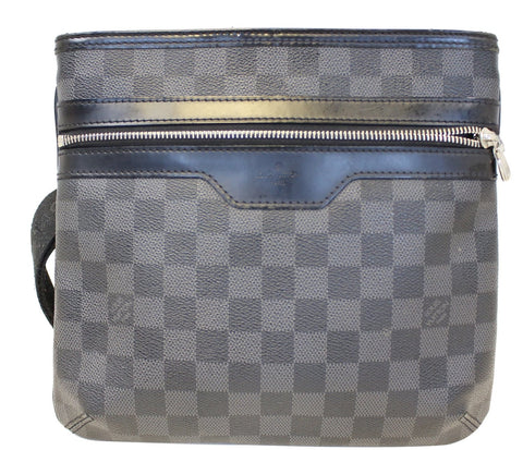 LOUIS VUITTON Damier Graphite Pochette Bosphore Crossbody Bag