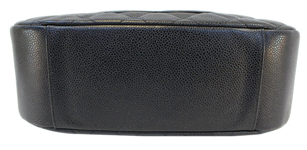 Chanel Shoulder Bag - CHANEL Sac Divers Caviar Large - pure leather