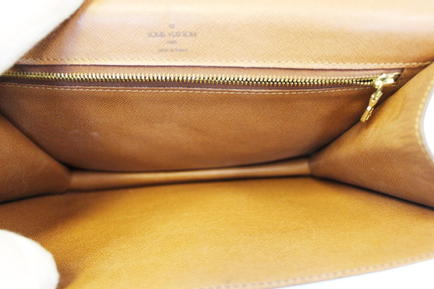 Louis Vuitton Brown Monogram Canvas Monceau Handbag with monogram canvas