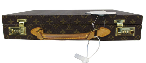 LOUIS VUITTON Monogram Canvas Brown Briefcase Bag