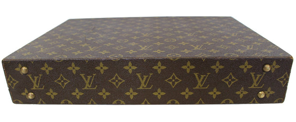 LOUIS VUITTON Monogram Canvas Brown Briefcase Bag