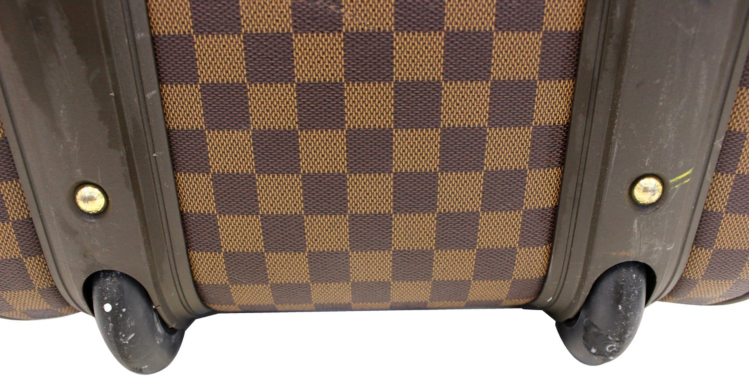 Louis Vuitton Pegase 55 Travel Bag in Brown Canvas – Fancy Lux