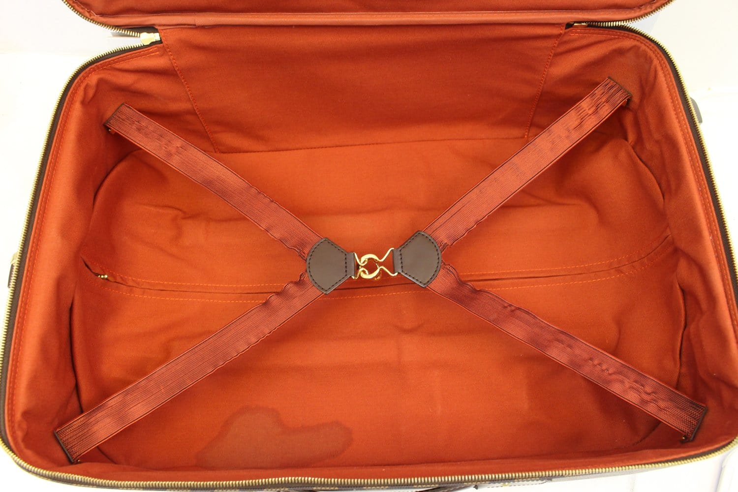 Louis Vuitton Pegase 55 Suitcase Bag Damier Ebene w/ Dust bag
