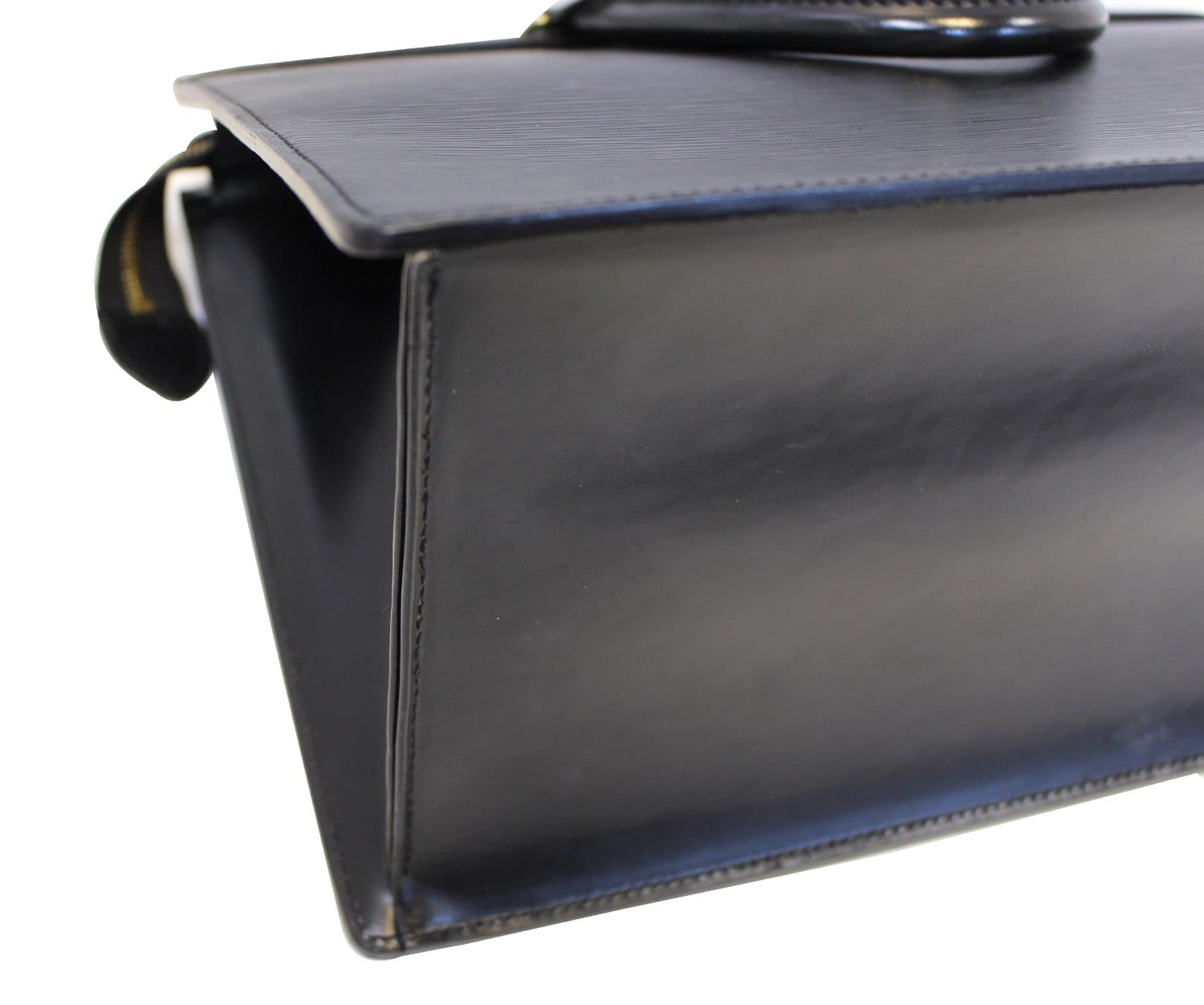 Louis Vuitton Riviera Black Leather Handbag (Pre-Owned)