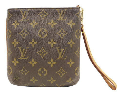 LOUIS VUITTON Monogram Partition Clutch Bag